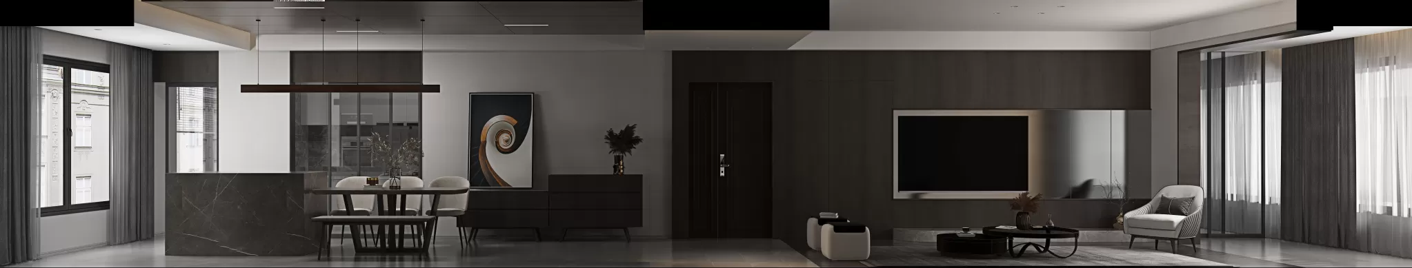 LIVING ROOM - MODERN STYLE - 742