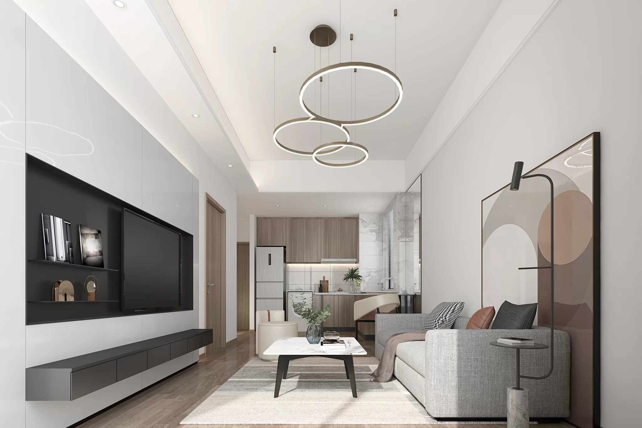 LIVING ROOM - MODERN STYLE - 749