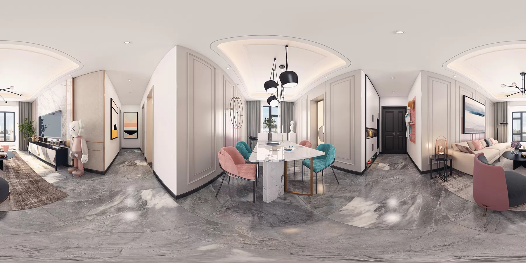 LIVING ROOM - MODERN STYLE - 750