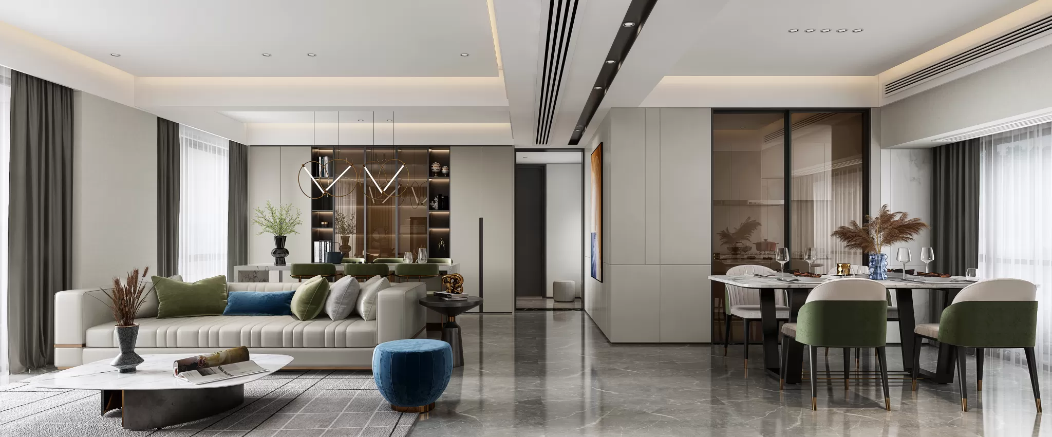 LIVING ROOM - MODERN STYLE - 757