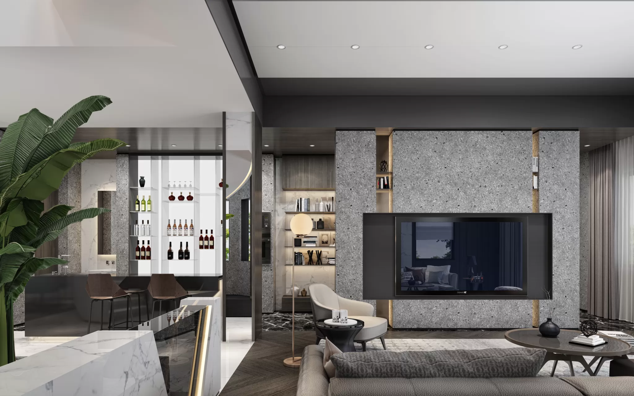 LIVING ROOM - MODERN STYLE - 760