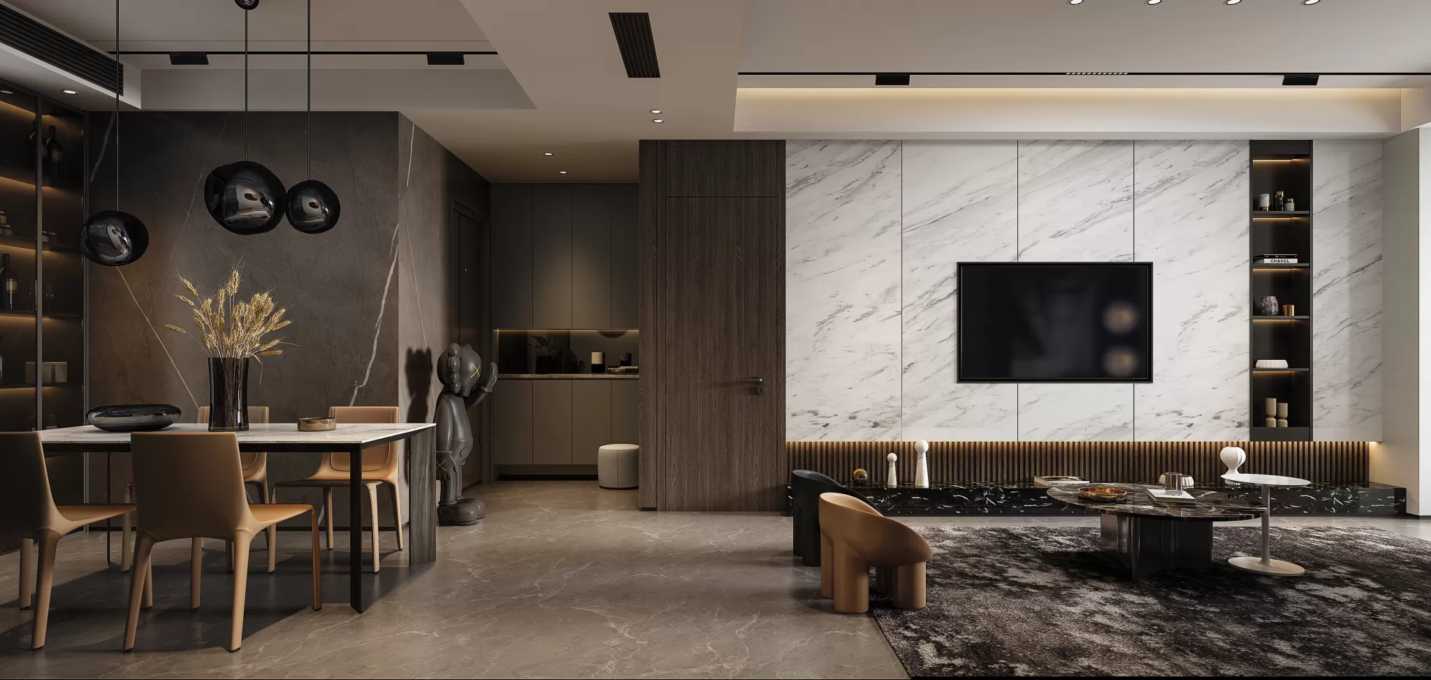 LIVING ROOM - MODERN STYLE - 769