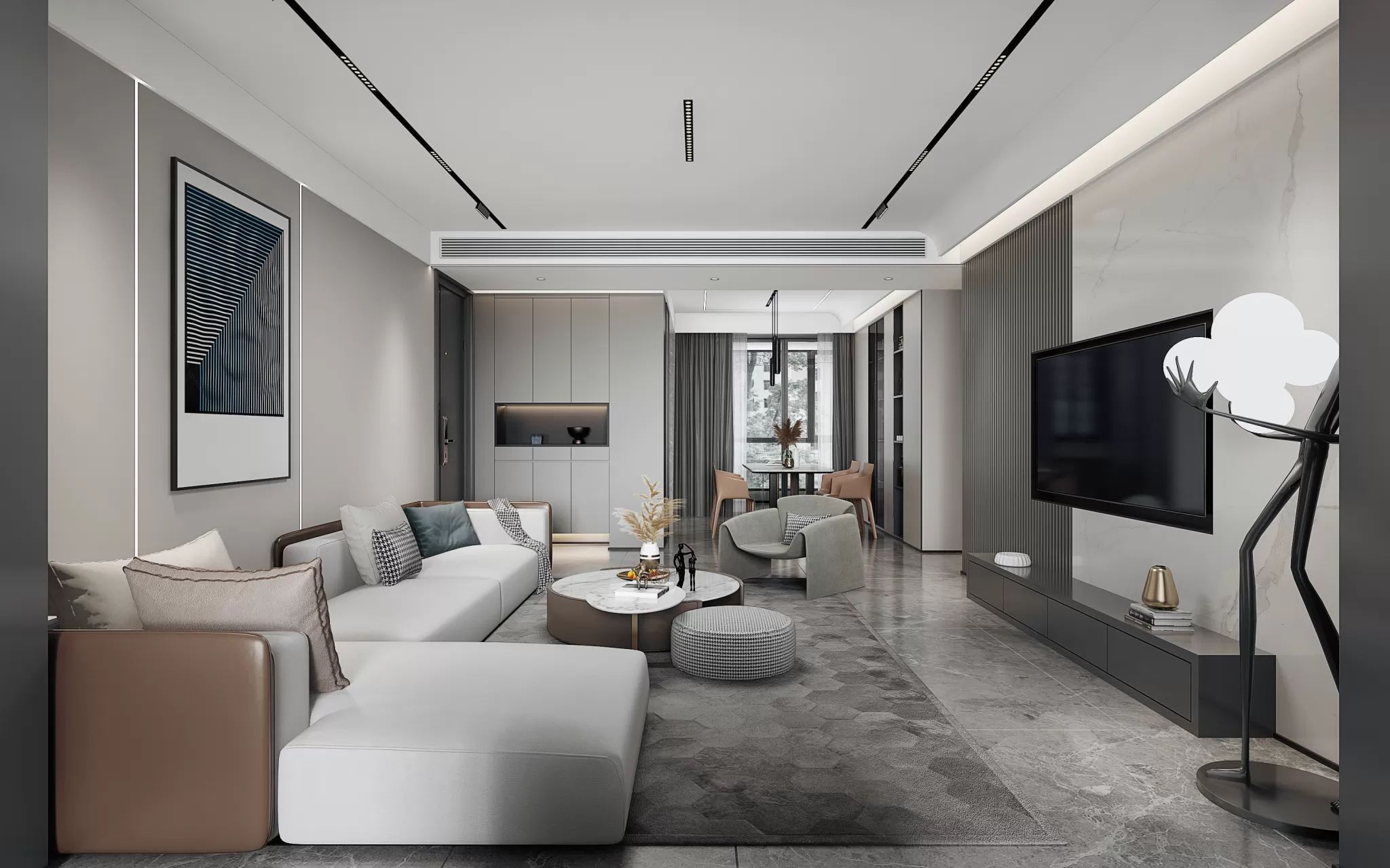 LIVING ROOM - MODERN STYLE - 773