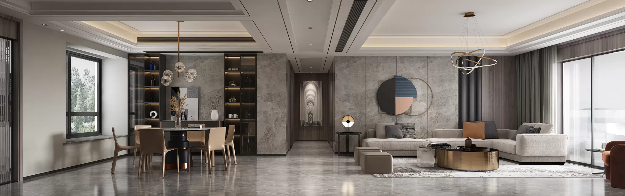 LIVING ROOM - MODERN STYLE - 775