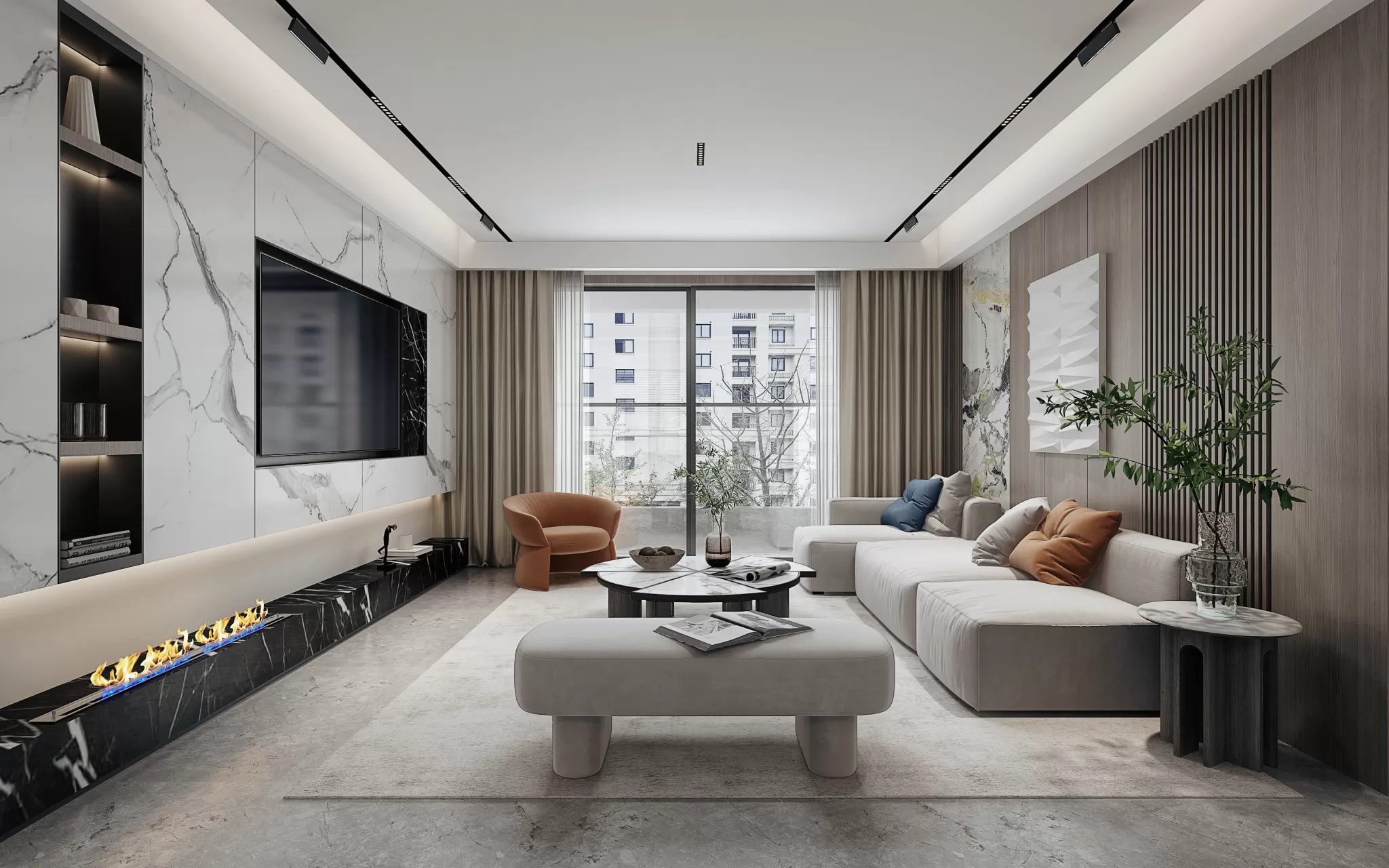 LIVING ROOM - MODERN STYLE - 781