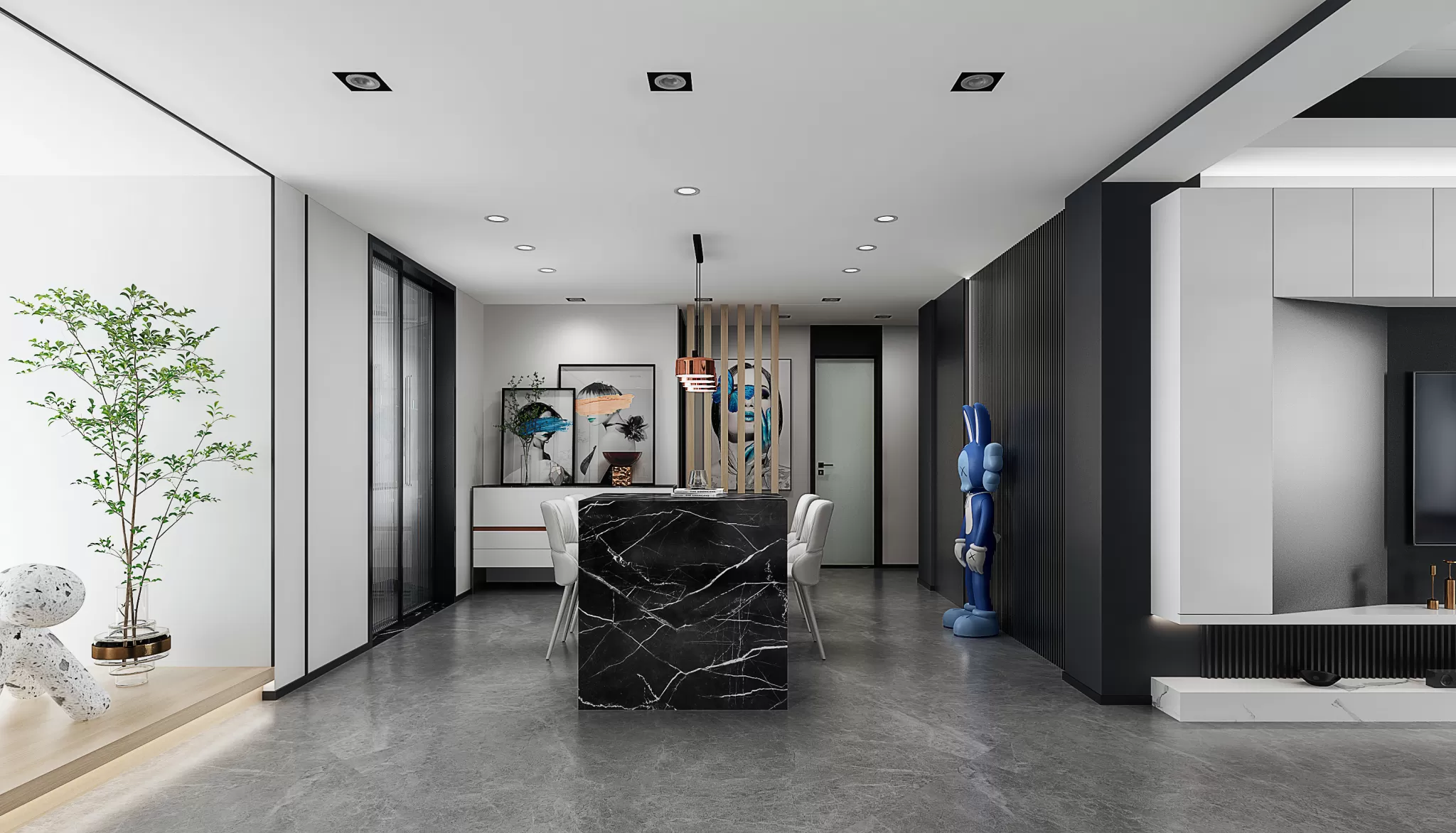 LIVING ROOM - MODERN STYLE - 789