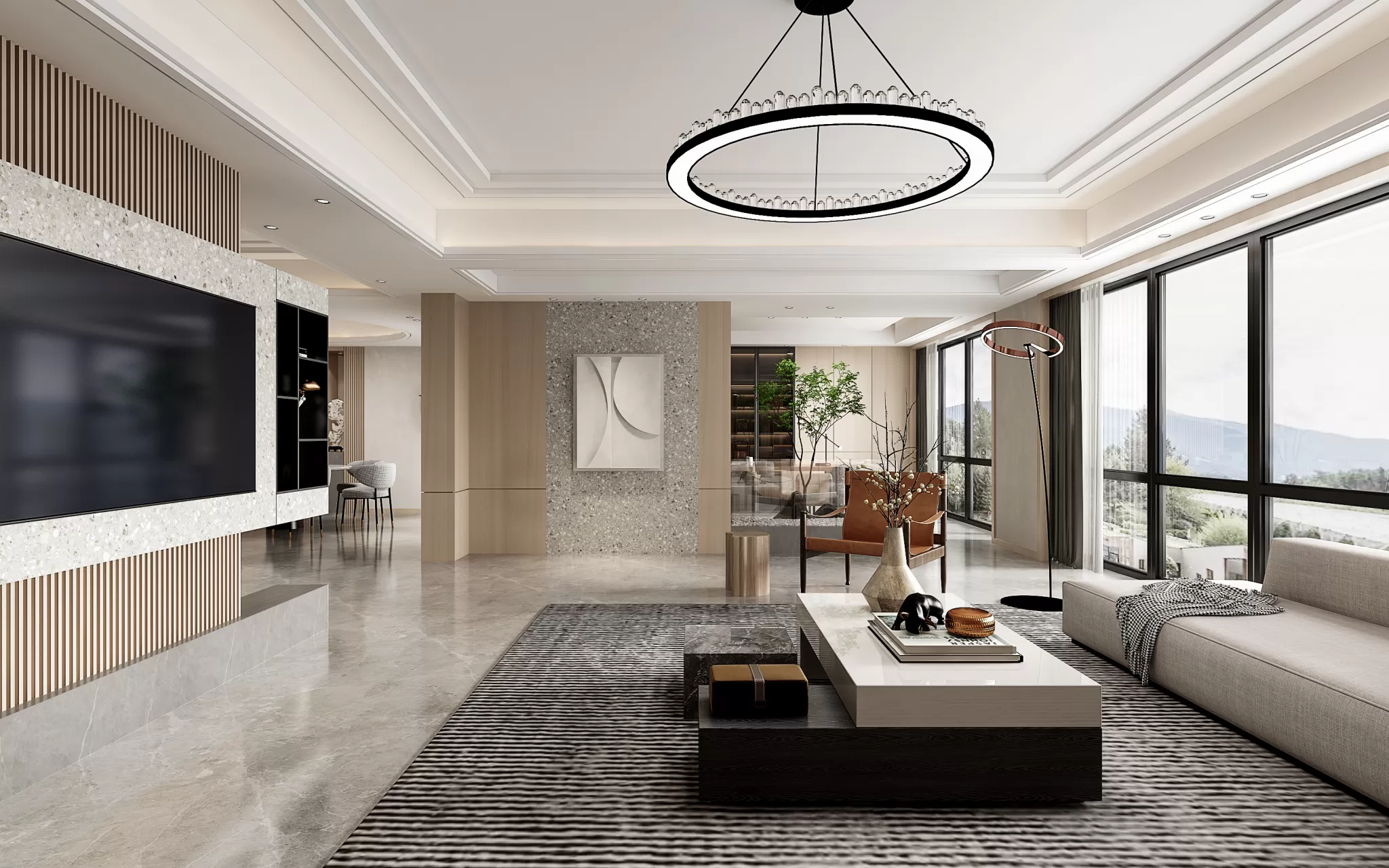 LIVING ROOM - MODERN STYLE - 791