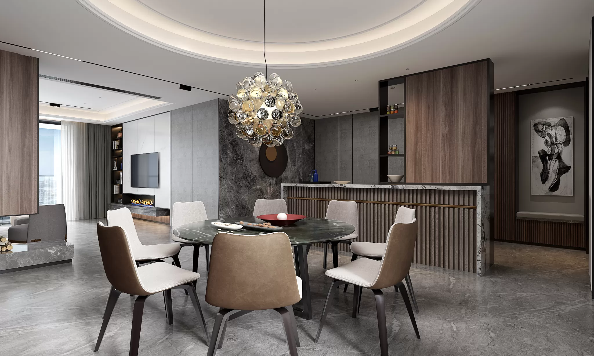 LIVING ROOM - MODERN STYLE - 794