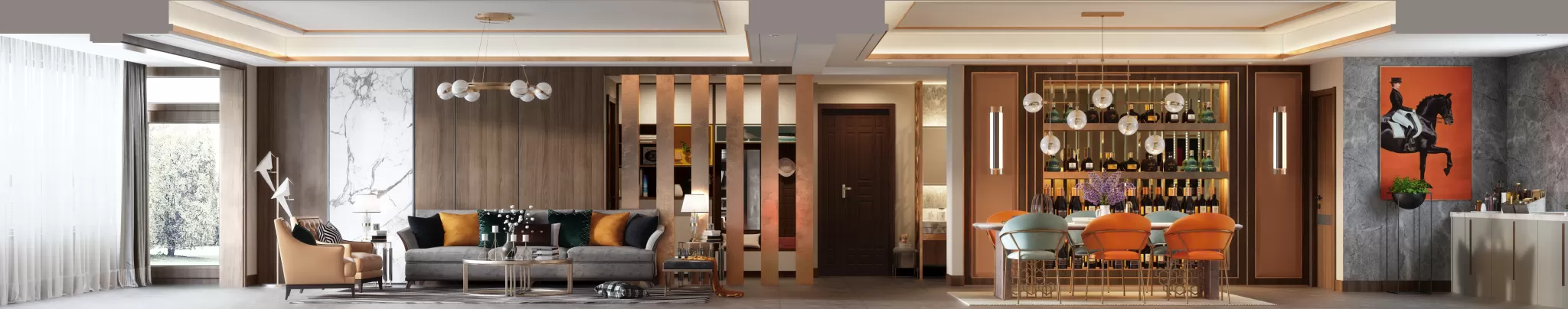 LIVING ROOM - MODERN STYLE - 806