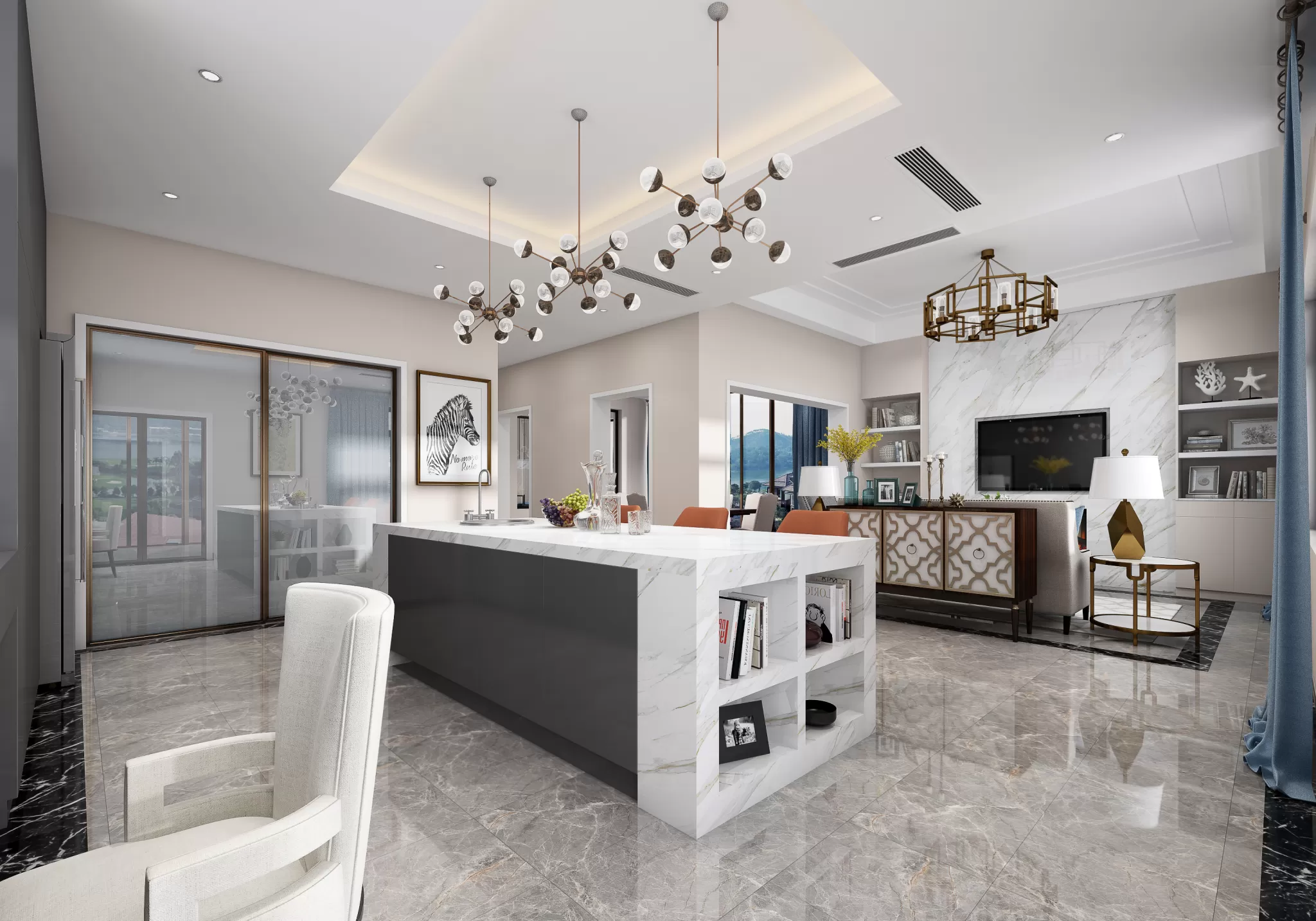 LIVING ROOM - OTHER STYLE - 2075