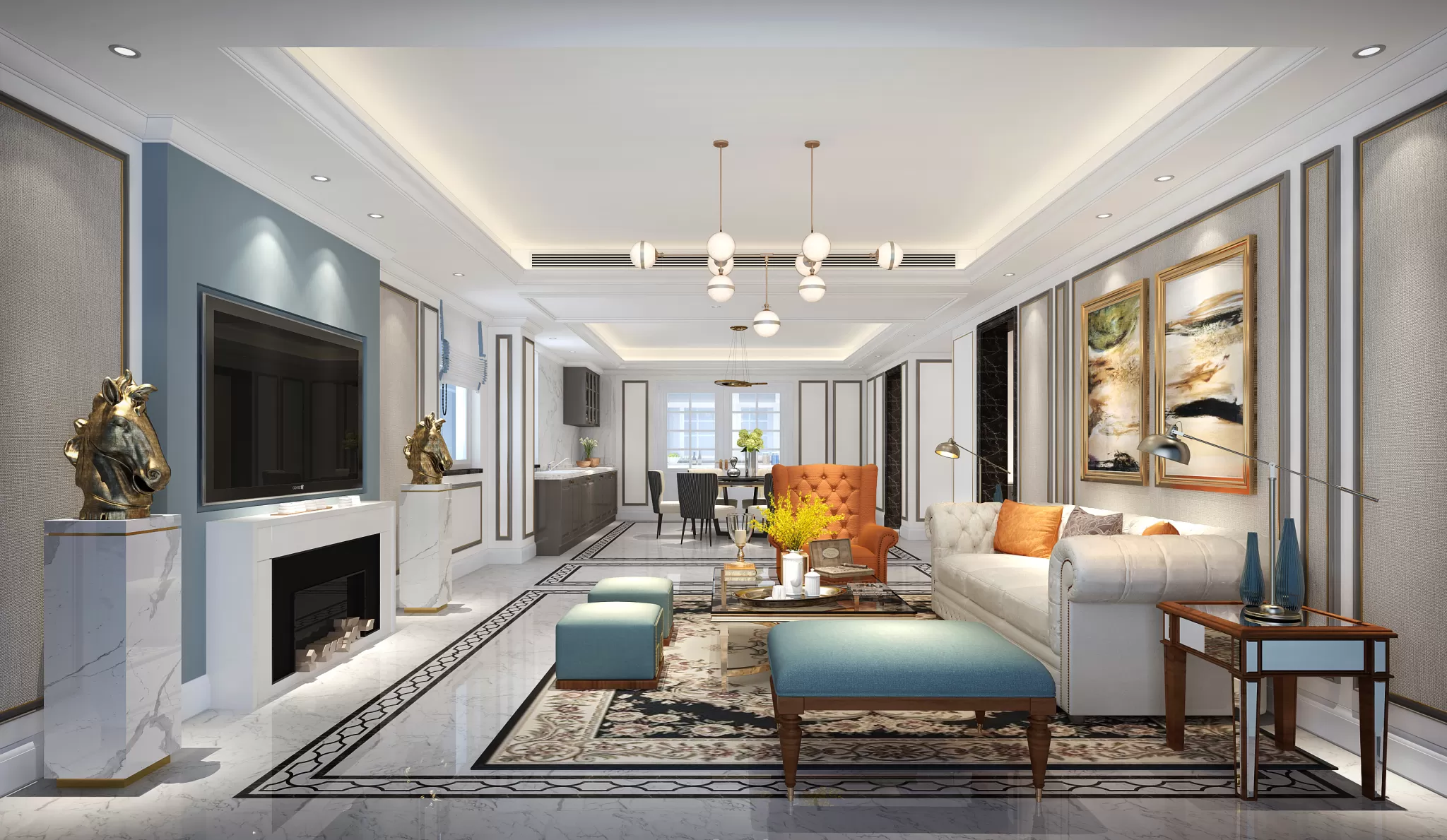 LIVING ROOM - OTHER STYLE - 2090