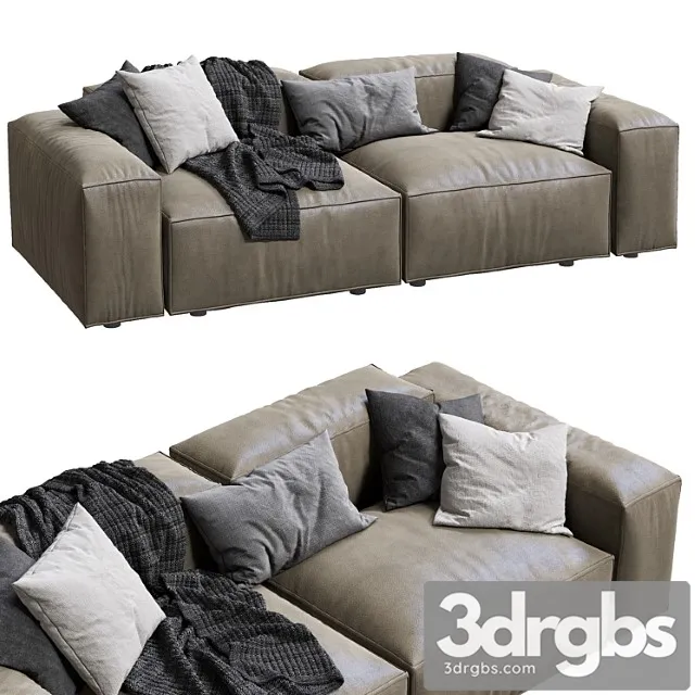 Livingdivani leather sofa extra wall