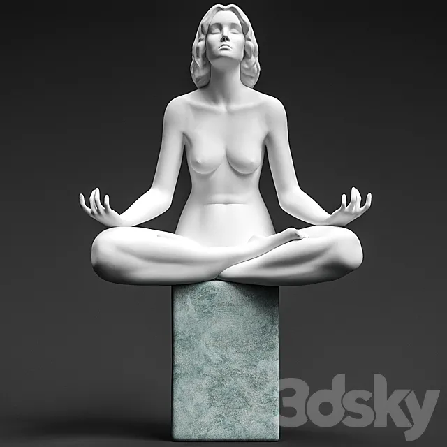 Lladro Meditation 3DModel