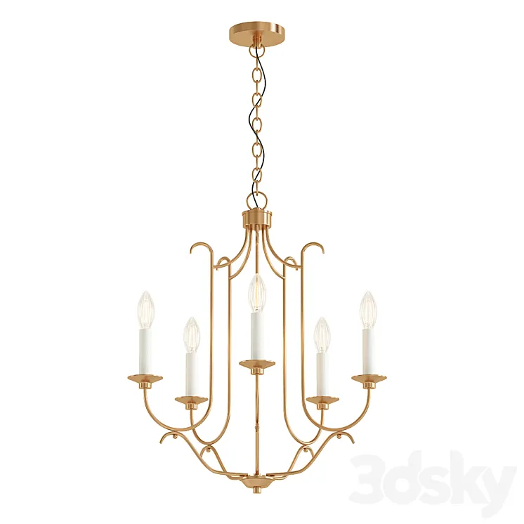 Lnc Home Modern Candelabra 3D Model Free