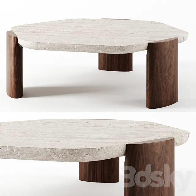 Lob Low Table by Collection Particuliere 3DModel
