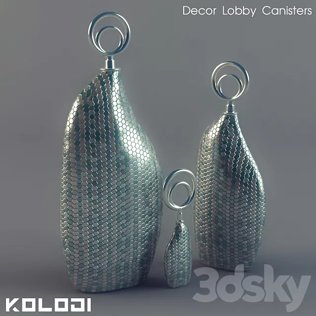 Lobby Canisters 3DModel