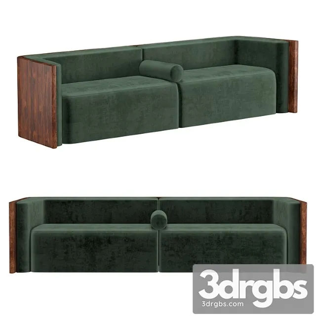 Lobby Sofa Evgeniya 3D Model Free