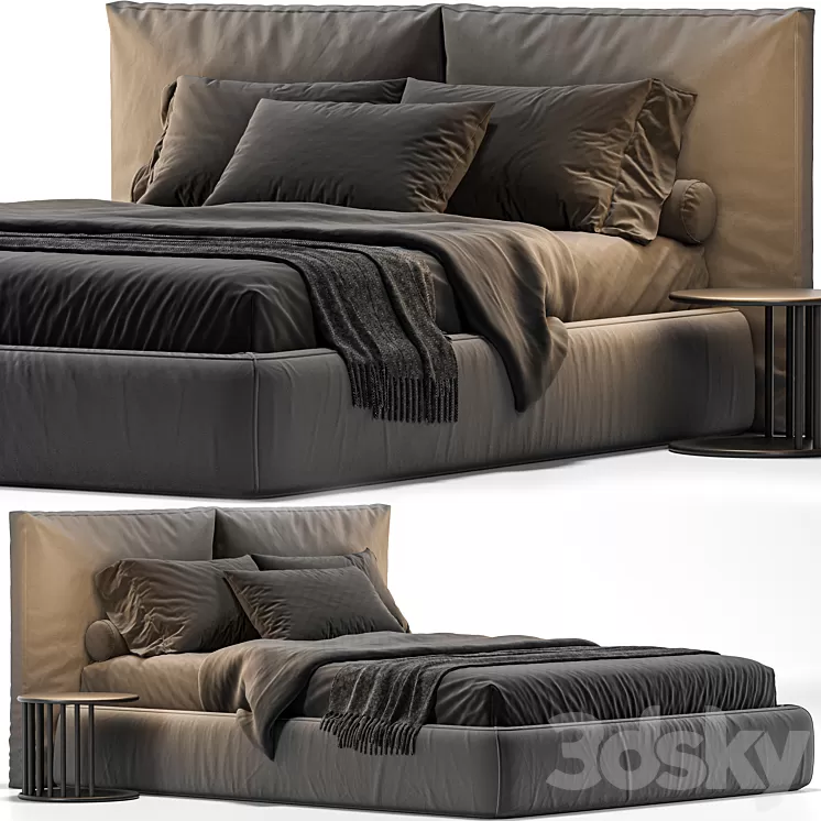 Loca loft bed 3D Model