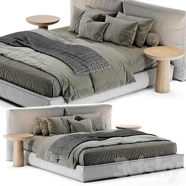Loca Loft Bed No.02 3D Model
