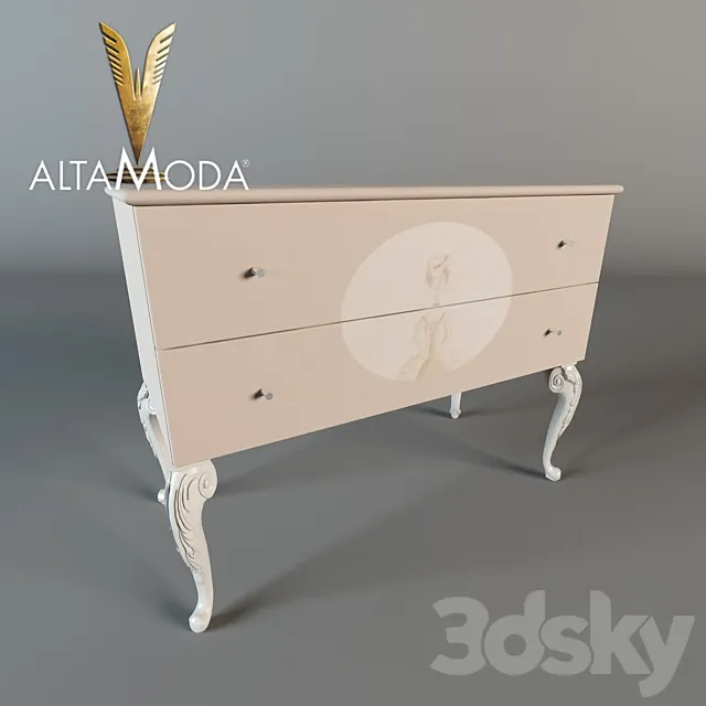 Locker AltaModa_Monnalisa (102x47x79) 3D Model