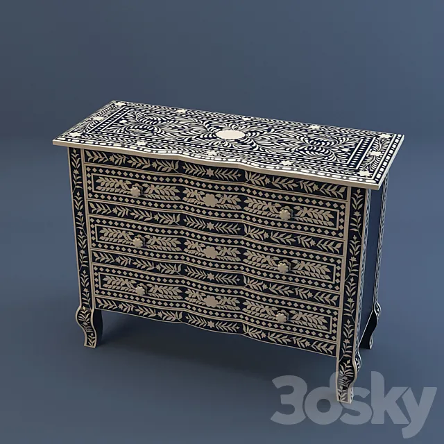 Locker ethno 3DModel