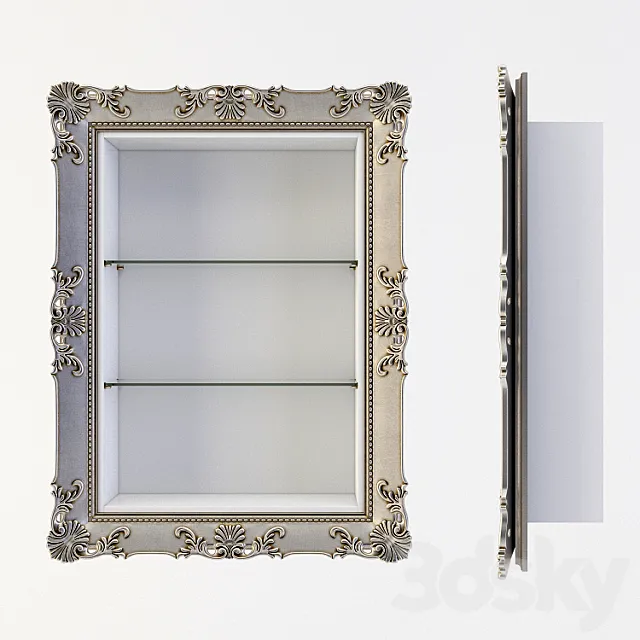 locker Lineatre Gold (99330) 3D Model