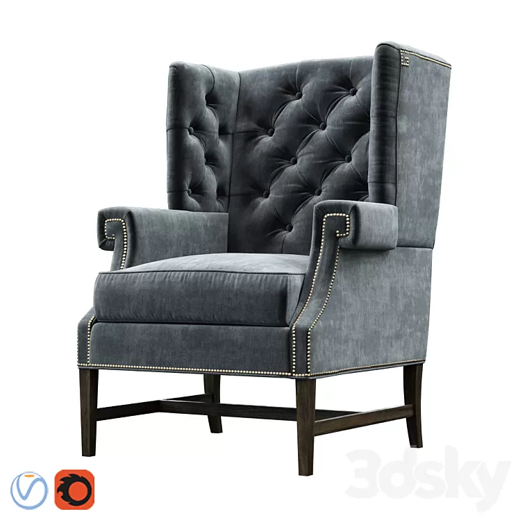 Lockhart chair 3D Model
