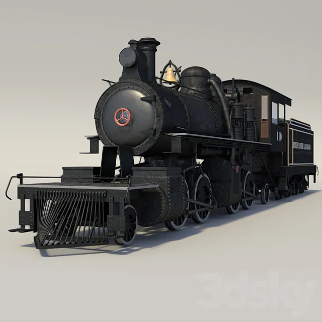 Locomotive 3D Model