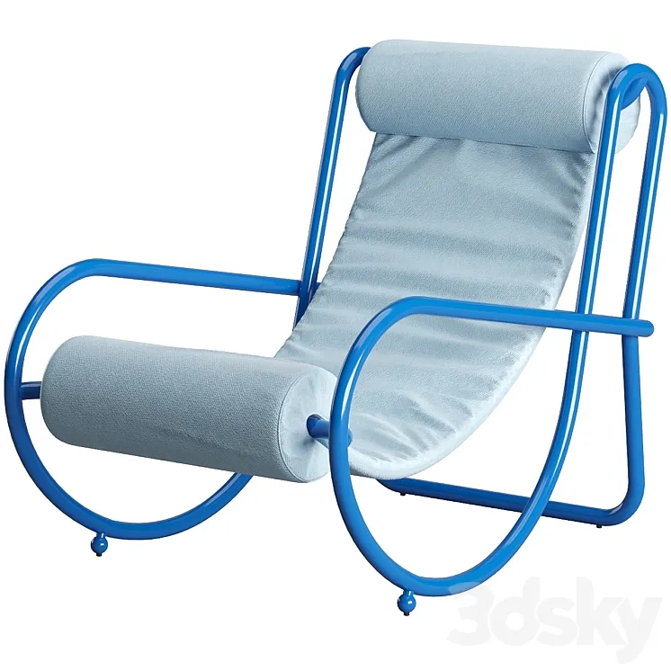 Locus Solus Armchair by Exteta 3D Model Free