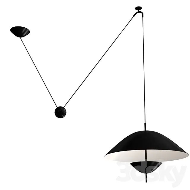 LOD Pendant 3D Model
