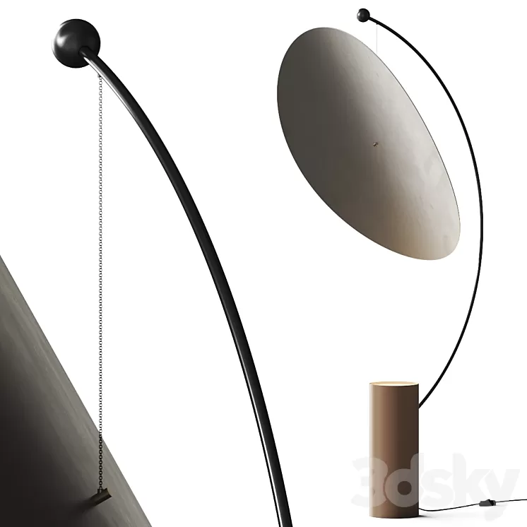 Lodamer Geneva Floor Lamp 3D Model