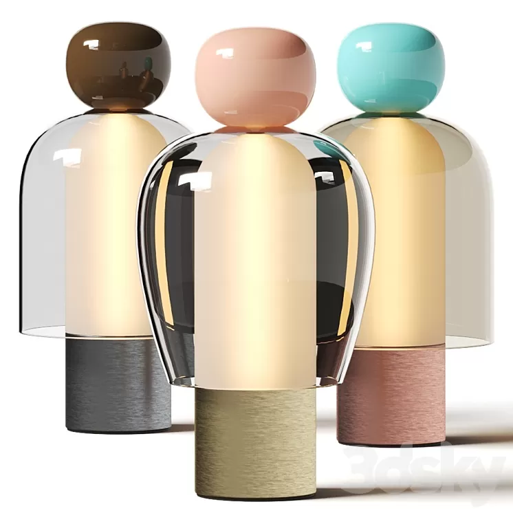 Lodes Easy Peasy Table Lamps 3D Model