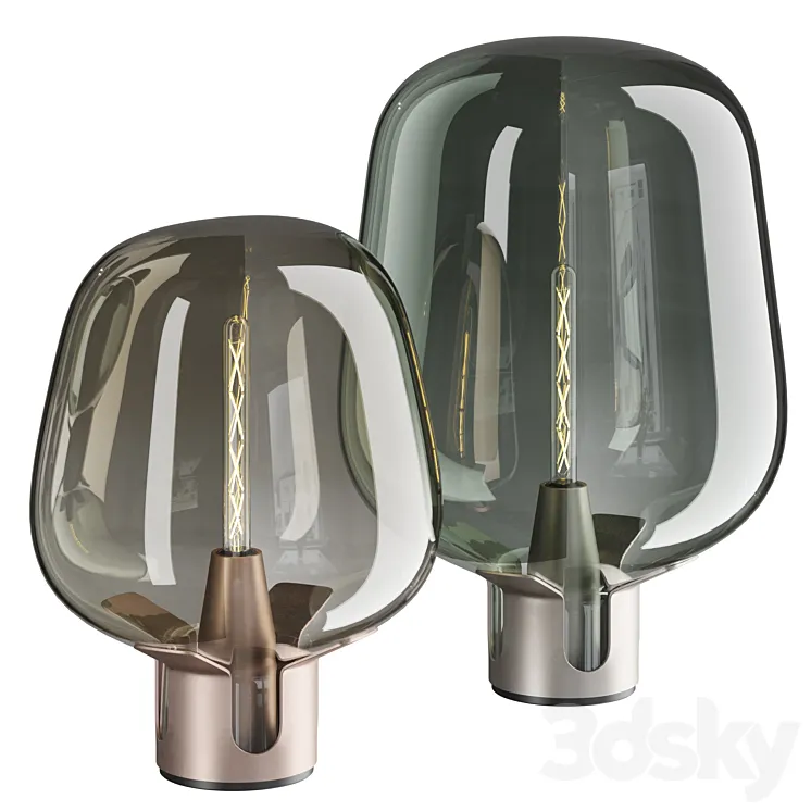 LODES FLAR | Table lamp 3D Model Free