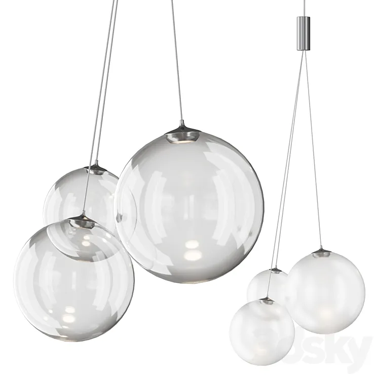 LODES RANDOM | Hanging lamp 3D Model Free Download