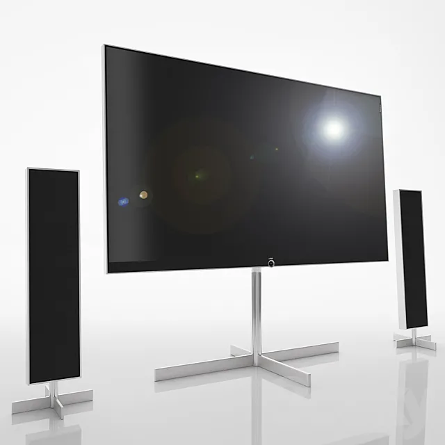 LOEWE Reference 75_85 UHD 3D Model