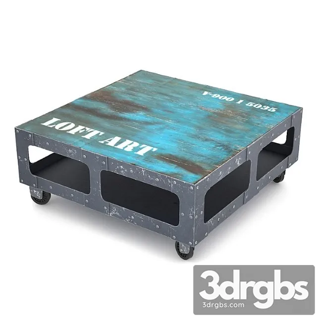 Loft Art Zhurnal Nyi Stolik 3D Model Free