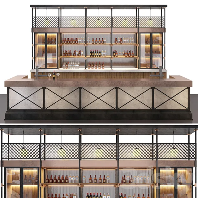 Loft Bar 5 3DModel