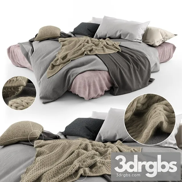 Loft bed 2 3D Model Free