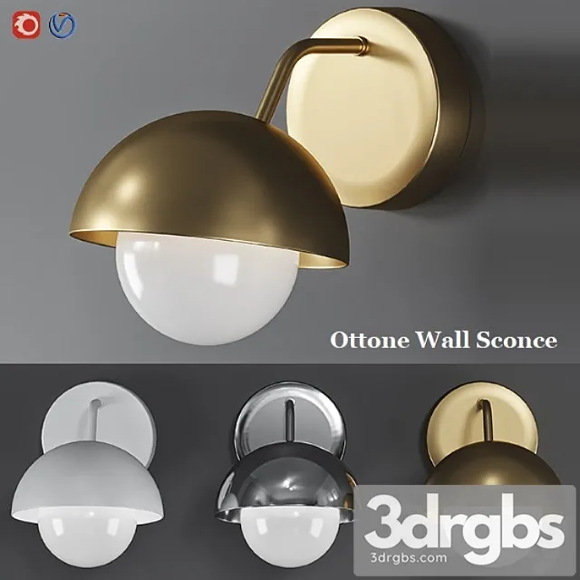 Loft Concept Ottone Wall Sconce 3D Model Free