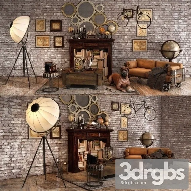 Loft Decorative Set Free Download