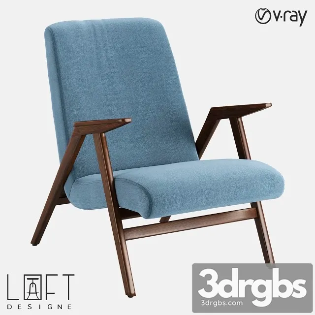 Loft Design Armchair 3D Model Free