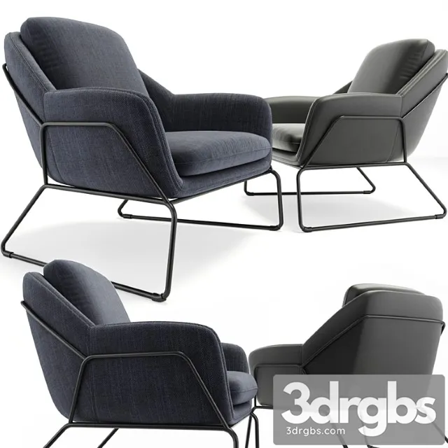 Loft design. armchair model 2549 3855 3D Model Free