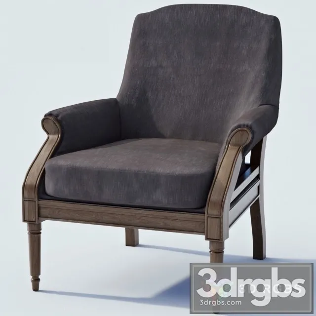 Loft Design Classic Armchair 3D Model Free