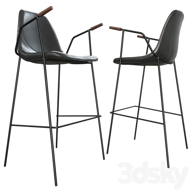 LOFT DESIGNE – BAR STOOL – 30414 model 3DModel