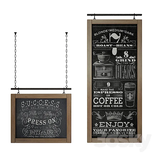 Loft Pictures Cafe 3DModel