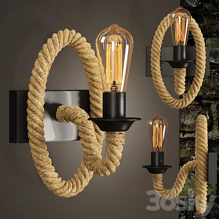 LOFT ROPE BRA 3D Model