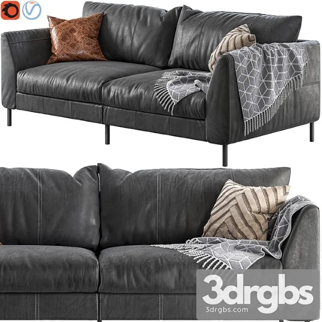 Loft Sofa 220 cm 3D Model Free