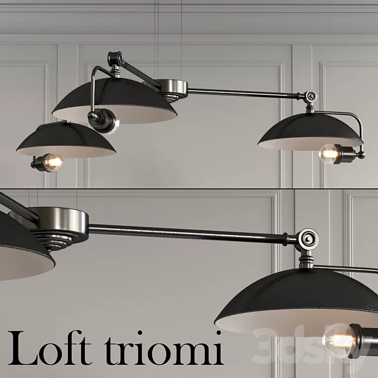 Loft triomio pendant