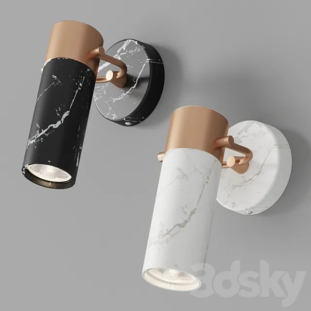 Loftconcept Nadine Sconce black 3DModel