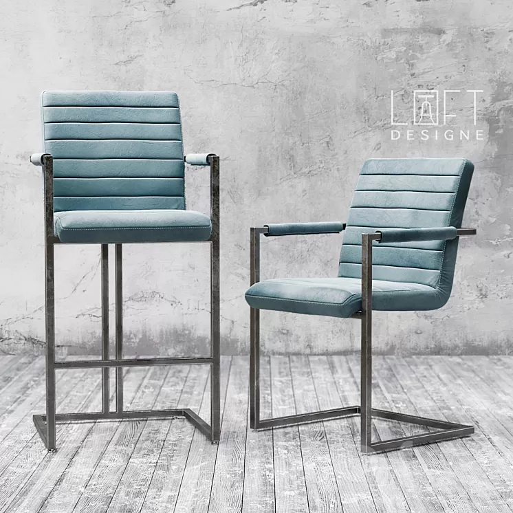 Loftdesigne 3724/3725 model 3D Model